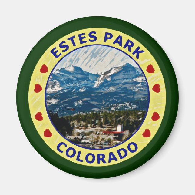 Estes Park, Colorado Magnet (Framsidan)
