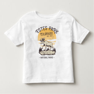 Estes Park Colorado nationalpark Moose Sunset T Shirt