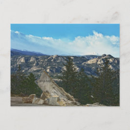 Estes Park, Colorado, Overlook Sign Vykort