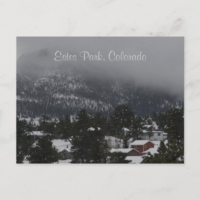 Estes Park, Colorado Postcard Vykort (Framsida)