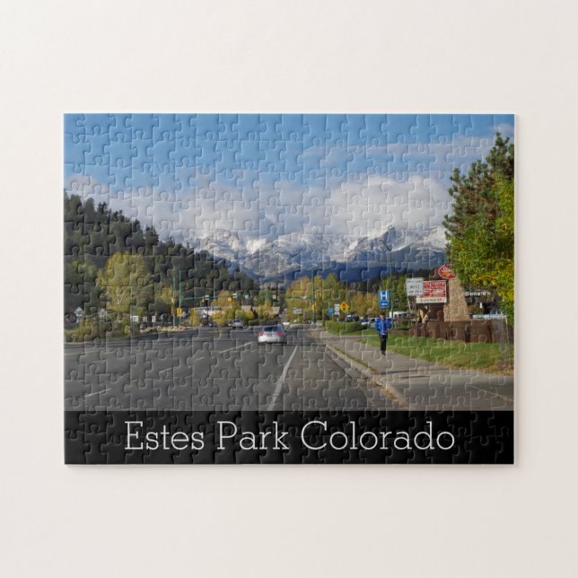 Estes Park Colorado Scenia Pussel (Horisontell)
