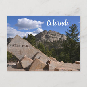 Estes Park Colorado Scenia-vykort Vykort
