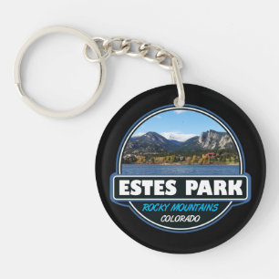 Estes Park Colorado Travel Art Emblem