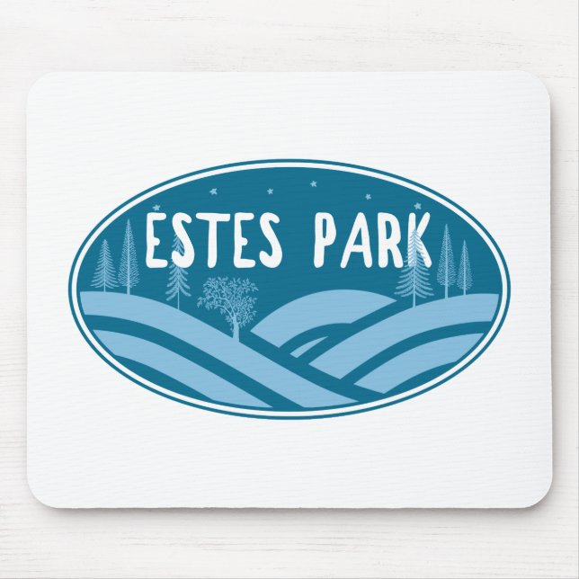 Estes Park Colorado utomhus Musmatta (Framsidan)