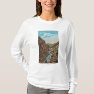 Estes parkerar, CO - beskåda av stora Thompson T-shirt