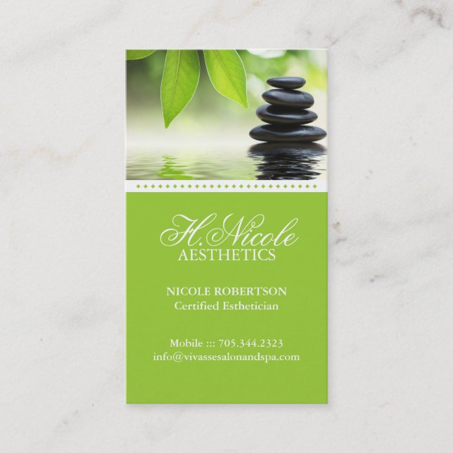 Estetikvisitkort Visitkort (Framsida)