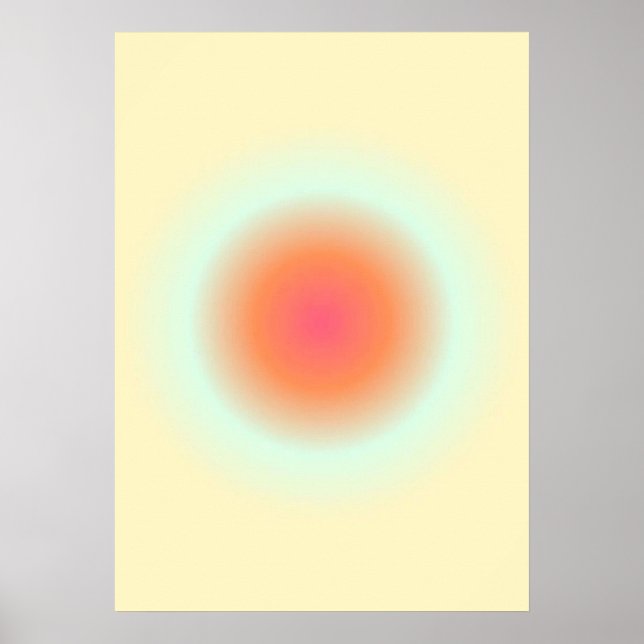 estetisk aura poster (Framsidan)