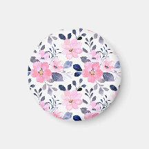 Estetisk blomster magnet | Minimal botanisk dekora