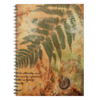 Estetisk designjournal anteckningsbok med spiral