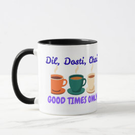 Estetisk Dil Dosti Chai Desi Vänner Combo-Mugg Mugg