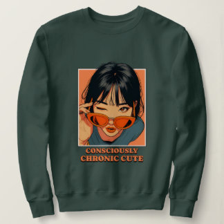 Estetisk flicka Grafisk sweatshirt T Shirt