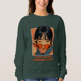 Estetisk flicka Grafisk sweatshirt T Shirt