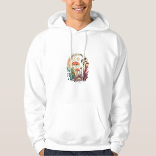 Estetisk Goblincore Och Cottagecore Svamp Meme Hoodie