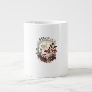 Estetisk Goblincore Och Cottagecore Svamp Mini Jumbo Mugg