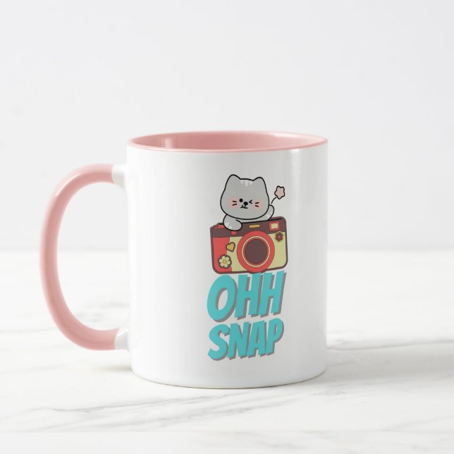Estetisk kameracitat kaffemugg  (Vänster)