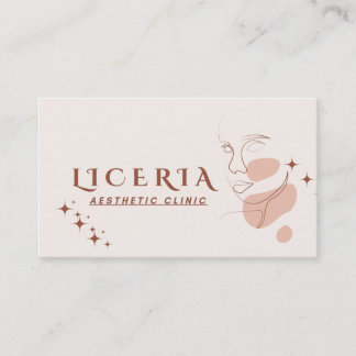 estetisk klinik visitkort