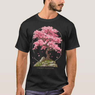 Estetisk körsbärsblom Sakura T Shirt