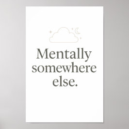 Estetisk Minimalistisk Väggposter – Relaterbar Cit Poster