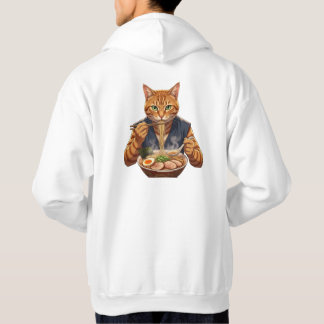Estetisk Ramen Katt – Premium Livsstil Hoodie