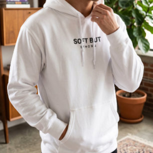 Estetisk Ren Typografi Tröja Hoodie