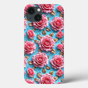 Estetisk Rosa Ros Feminint Lyxdesign
