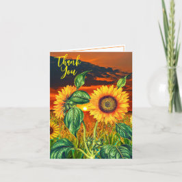 Estetisk solros (Pro Tack-meddelanden) Unik Tack Kort