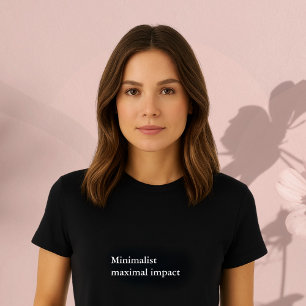estetisk utrustning citat Minimalistisk maximal ef T Shirt