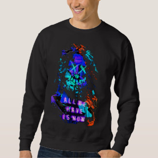 Estetisk Vaporwave Japansk Futurism Lång Ärmad Tröja