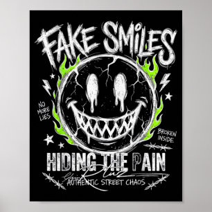 Estetisk Vintage Streetwear Mode Kvinnor Män Retro Poster