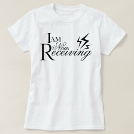 Estetiskt manus Jag tar emot bekräftelse nu T Shirt