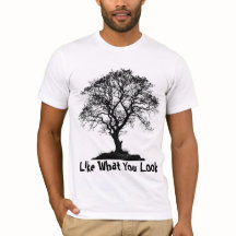 Estetiskt Träd Silhuett T-Shirt