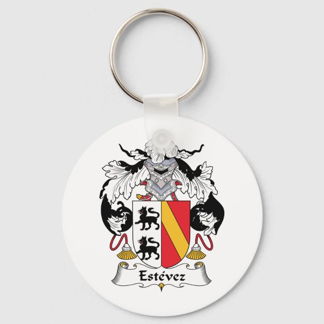 Estevez Family Crest Nyckelring (Framsida)