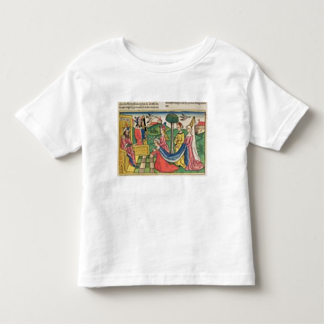 Esther 2 15-18, Esther väljs för att vara T-shirt (Framsida)