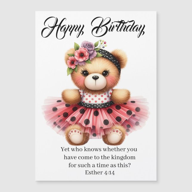 Esther 4:14 Birthday Card (Framsida)