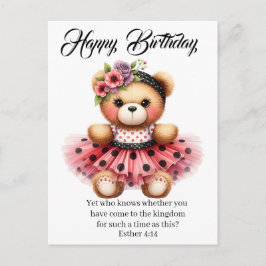 Esther 4:14 Birthday Card Vykort