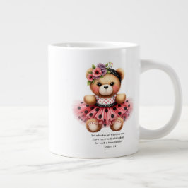 Esther 4:14 Girly Bear Coffee Mug Jumbo Mugg