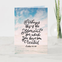 Esther 4:14 Moment som du Skapades för