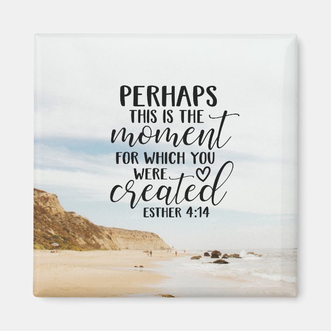 Esther 4:14 Moment som du Skapades för Magnet (Framsidan)