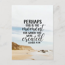 Esther 4:14 Moment som du Skapades för Vykort