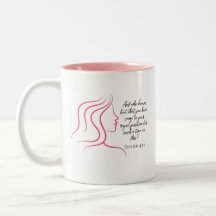 Esther 4:14 Skriftställe Bibelvers Pink Silhuett