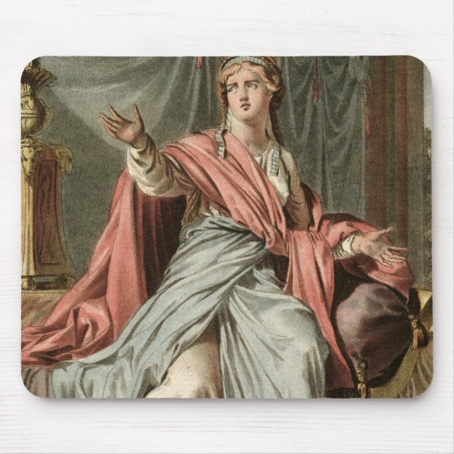 Esther dräkt för "Esther" vid Jean Racine, från Musmatta (Framsidan)