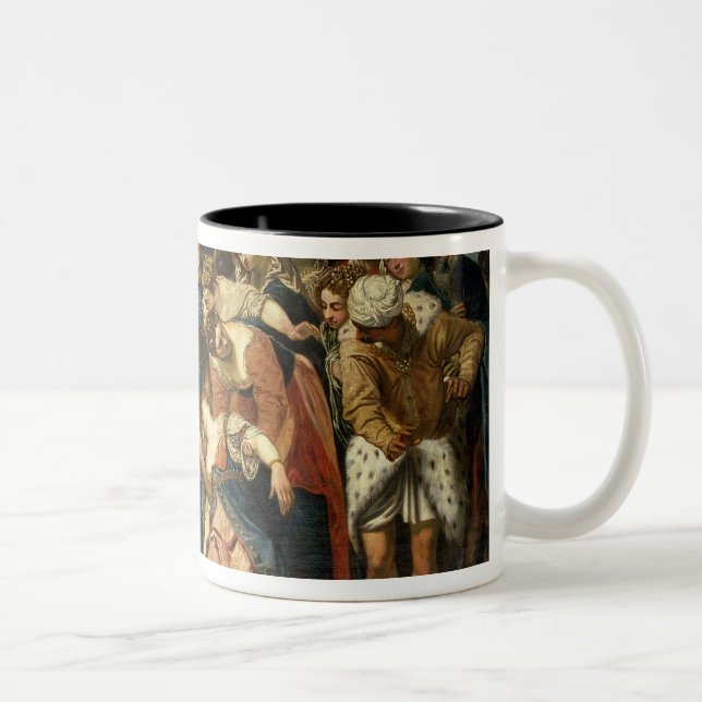 Esther för Ahasuerus, 1548 Två-Tonad Mugg (Höger)