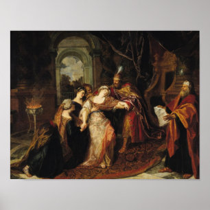 Esther för Ahasuerus, för 1697 Poster