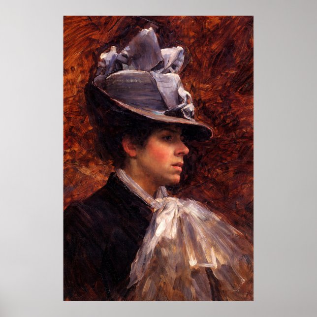 Esther Kenworthy by John William Waterhouse  Poster (Framsidan)