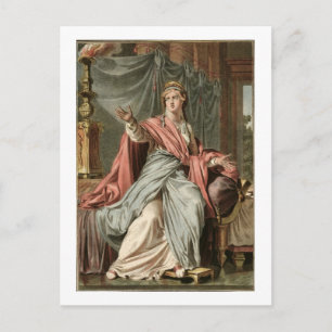 Esther, kostym för 'Esther' av Jean Racine, från Vykort