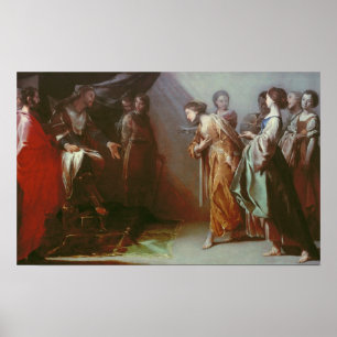 Esther och Ahasuerus Poster