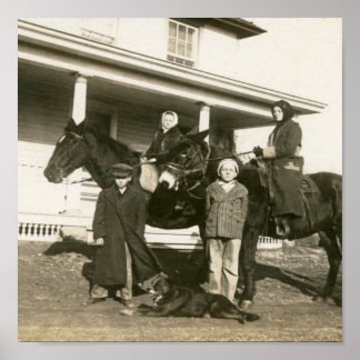 Esther på Donkey Poster