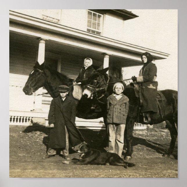 Esther på Donkey Poster (Framsidan)