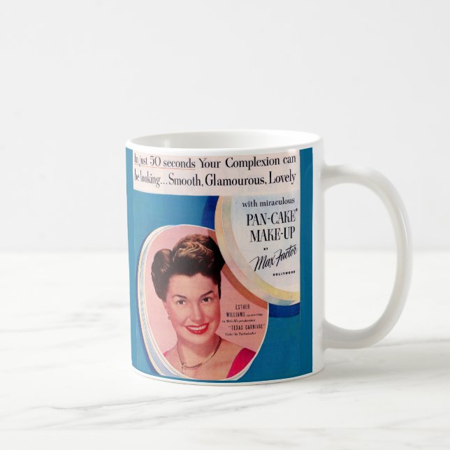 Esther Williams sminkannons 1951 Kaffemugg (Höger)