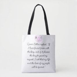 Esther's Miracle Tote Bag Tygkasse